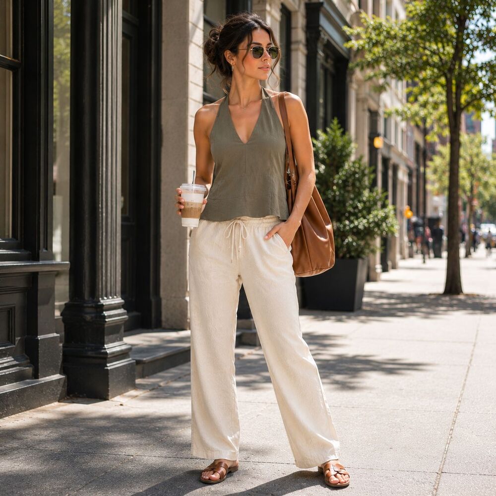 EVERLANE Women’s New Top Blouse XXS Sleeveless Peplum Tank Olive